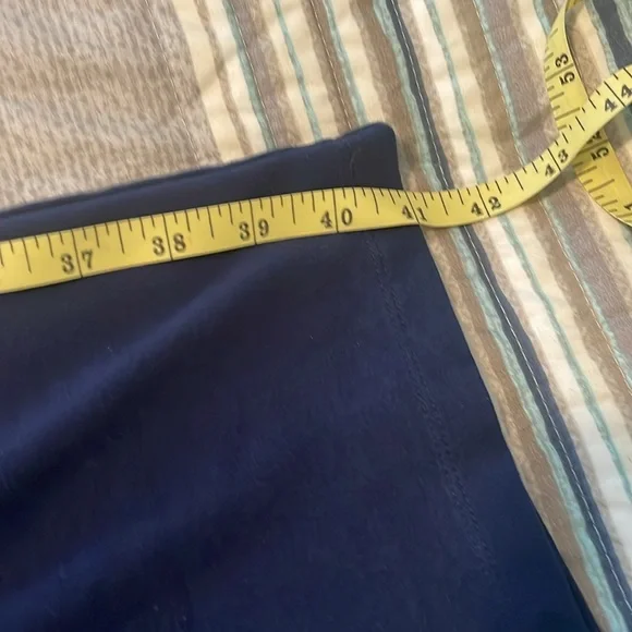 St John’s Bay Pants (2 pair)Mid-Rise Slim Plus Size 2X American Navy & Charcoal - Picture 6 of 12